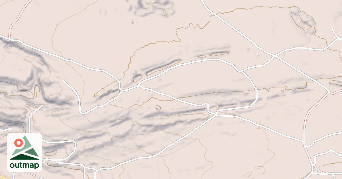 Map of Anthracite Outdoor Adventure Area Trails
