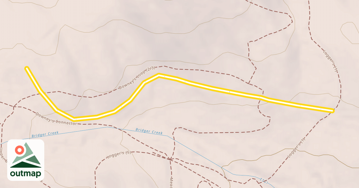 Map of Montagne's Meander