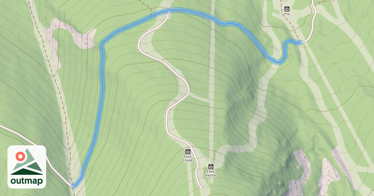Map of Retour Pla