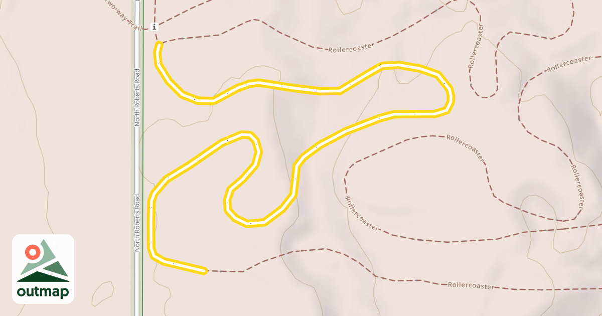 Map of Rollercoaster