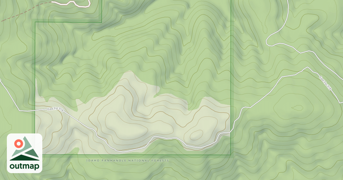Map of RESERVE DIVIDE