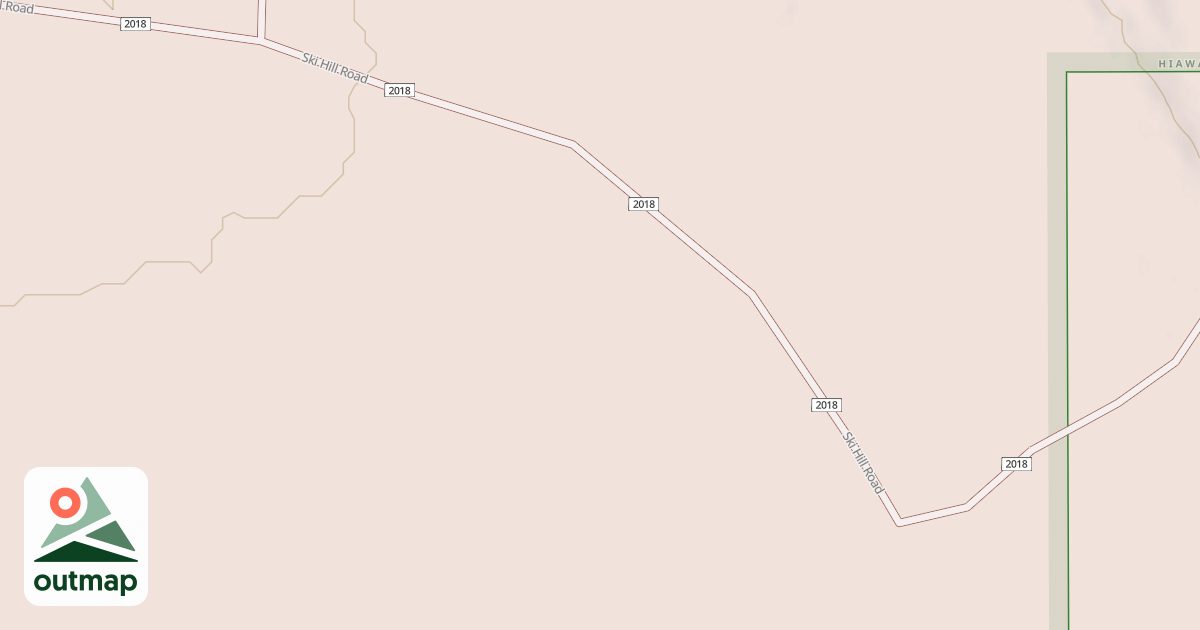 Map of SKI HILL