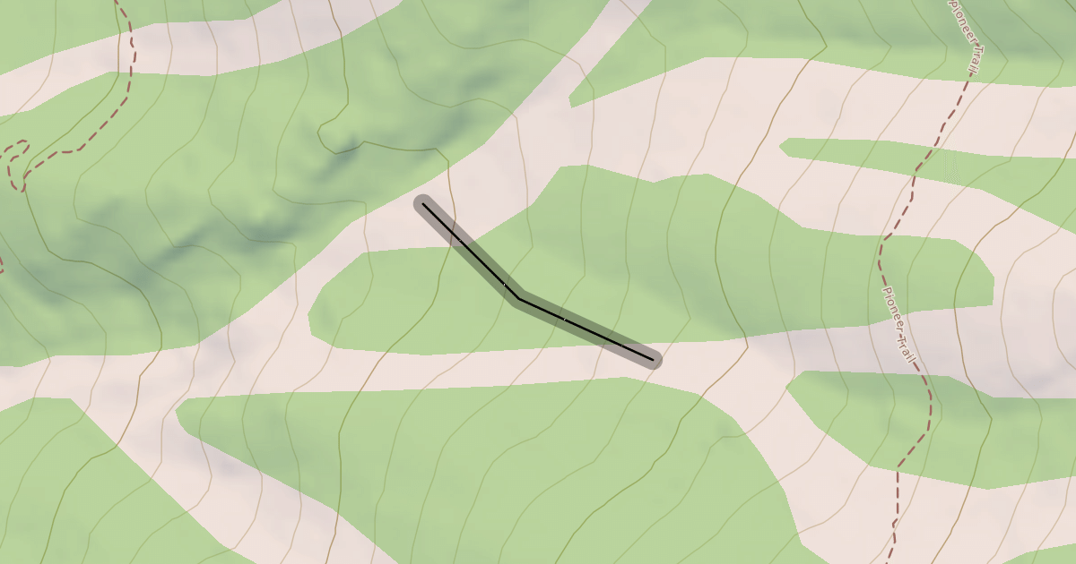 Map preview of Pony Express Lift Line