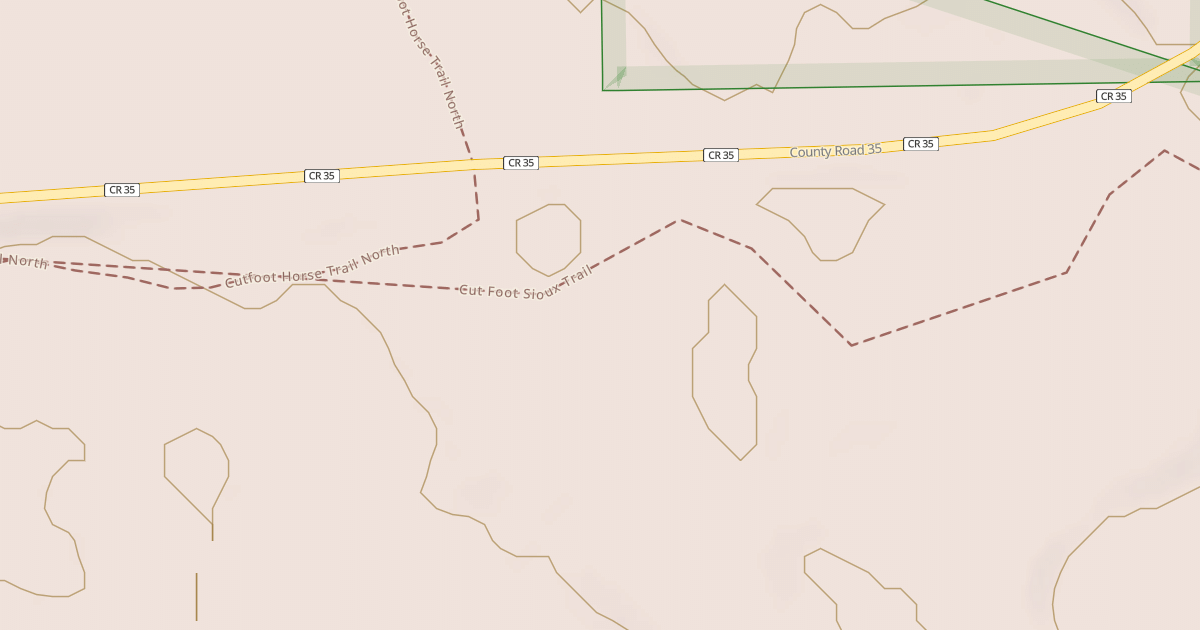 Map preview of CUT FOOT SEWER PLANT ROAD