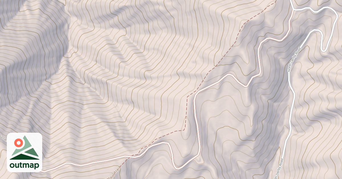 Map of BUZZARD RIDGE