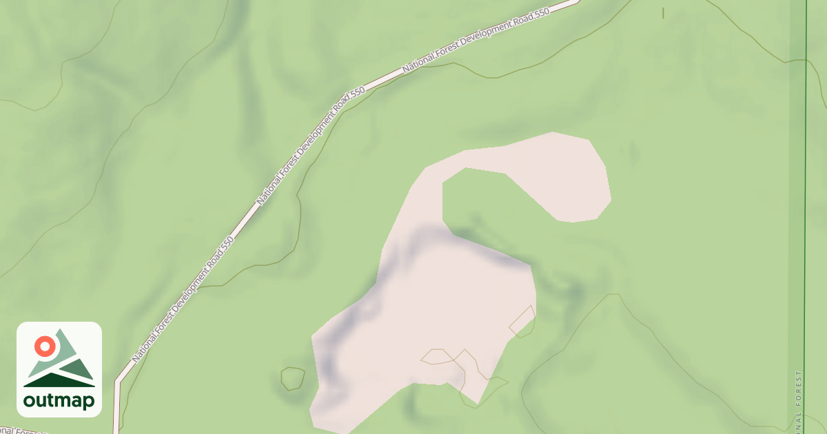 Map of USFS Motor Vehicle Use Map Roads {9BB716F8-B2B9-4E79-865D-C824E6CCDC0E}