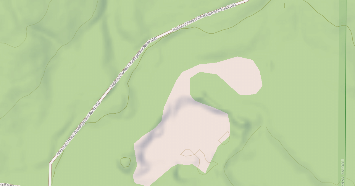 Map preview of USFS Motor Vehicle Use Map Roads {9BB716F8-B2B9-4E79-865D-C824E6CCDC0E}
