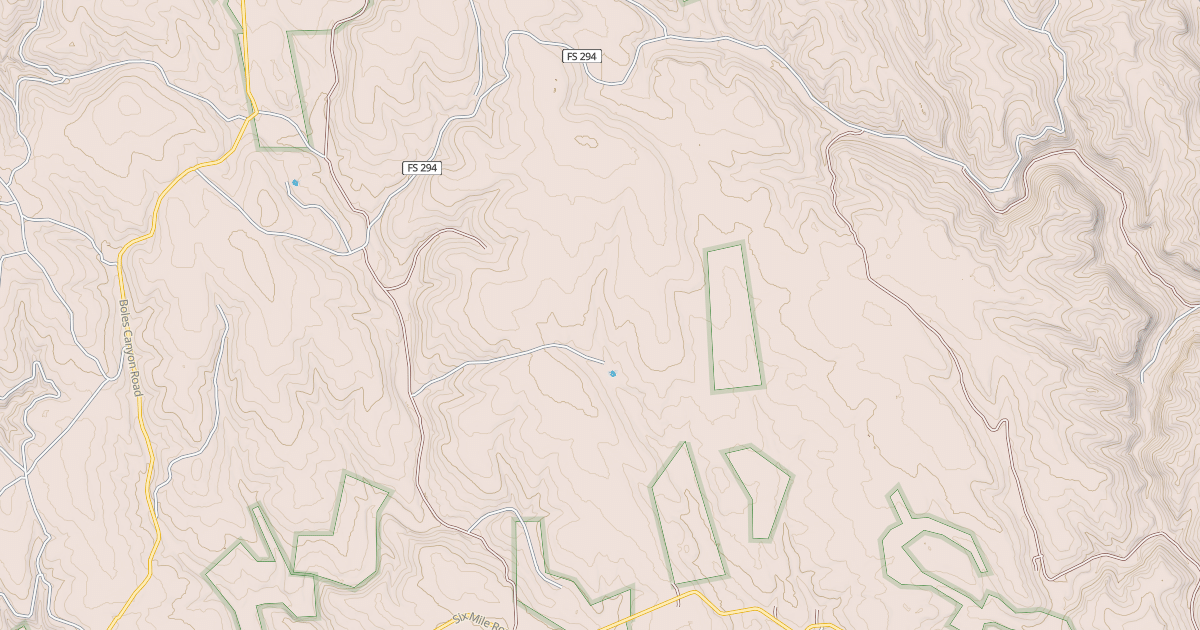 Map preview of BOGGY RESERVOIR