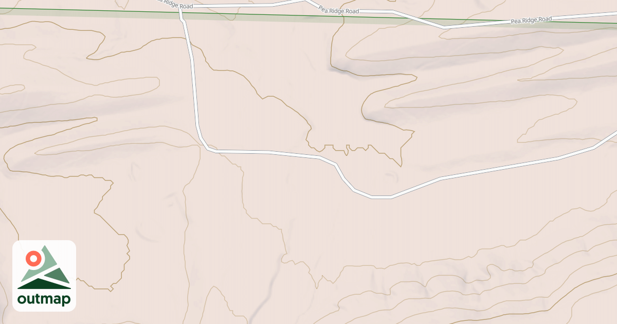 Map of COUNTY LINE