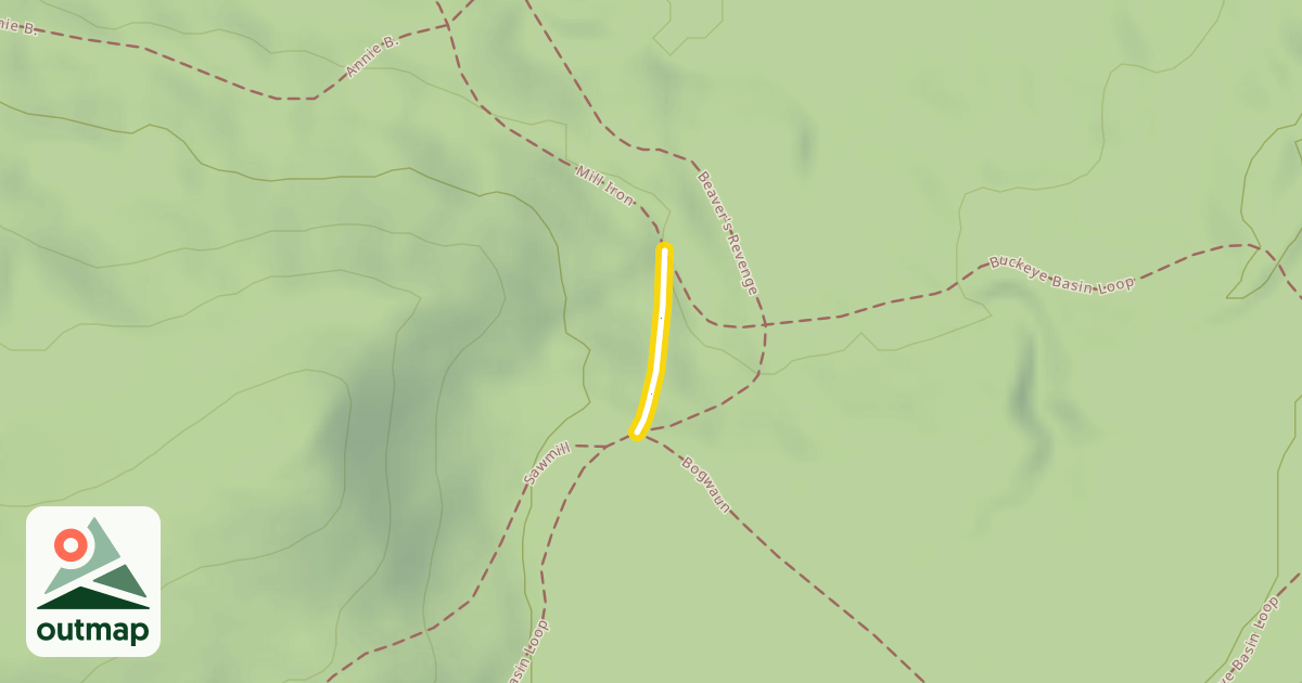 Map of Buckeye Basin Loop