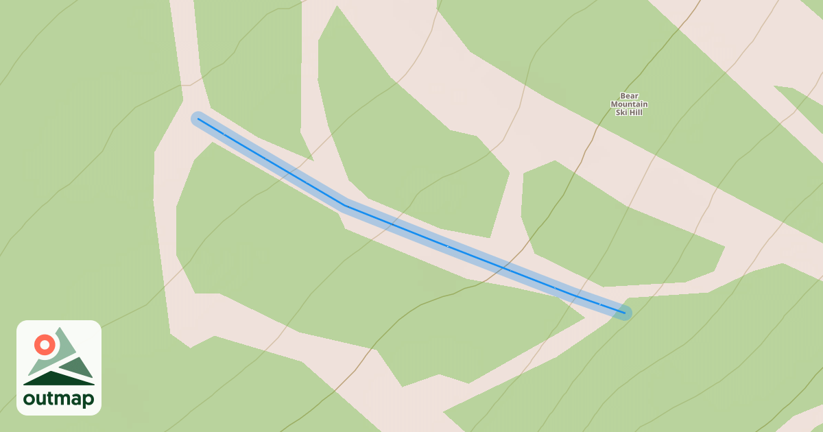 Map of Bob's Run