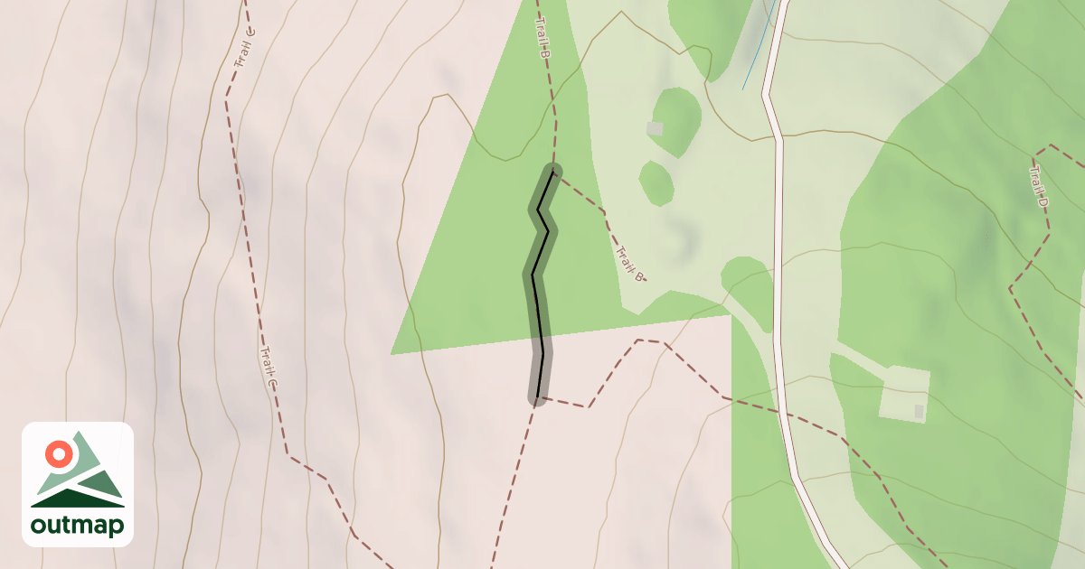 Map of Trail B