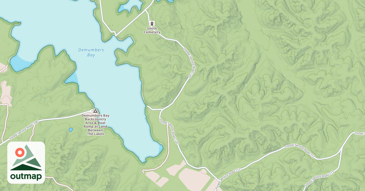 Map of SMITH CEMETERY ROAD