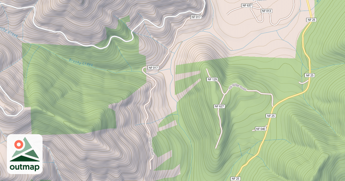 Map of ELKHORN