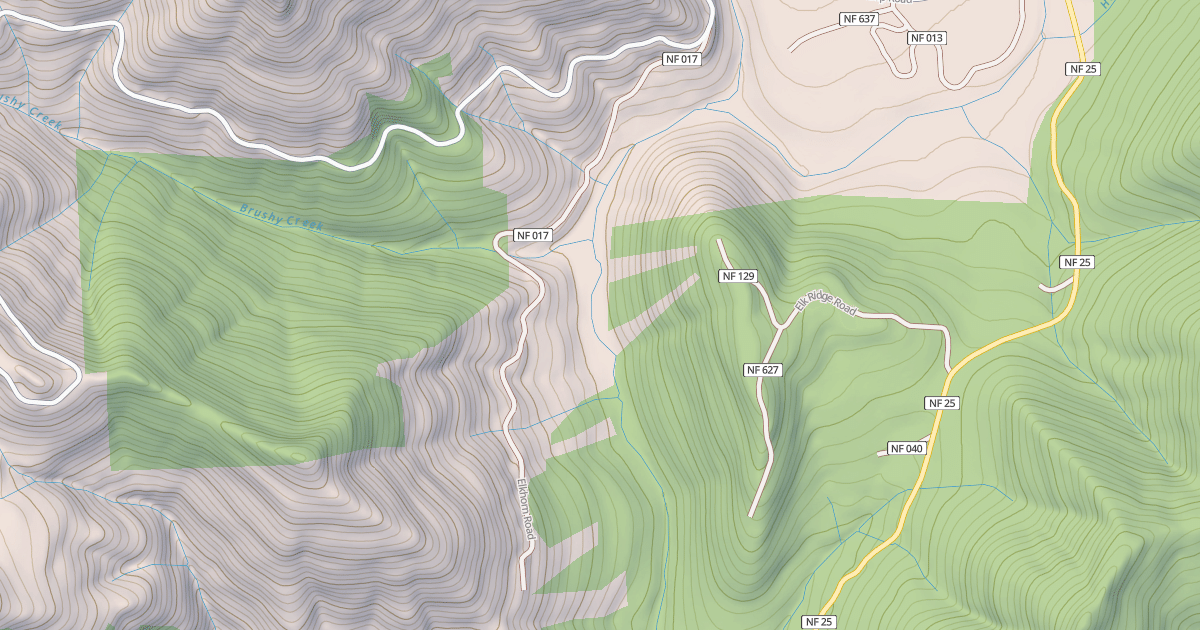 Map preview of ELKHORN