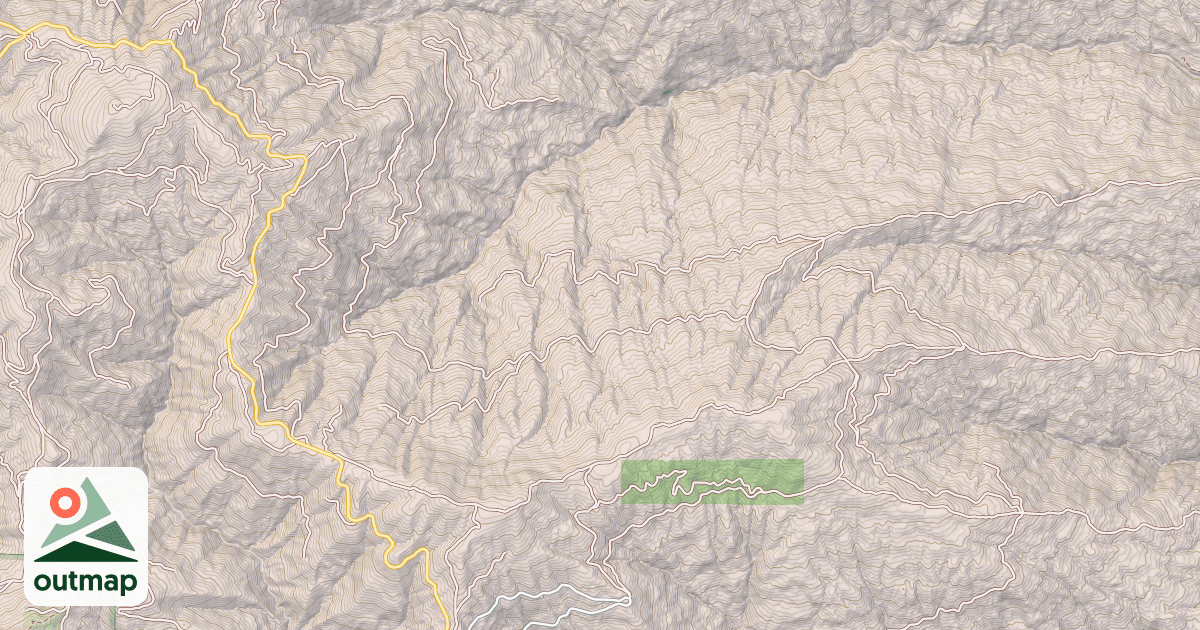 Map of BOWMAN RIDGE