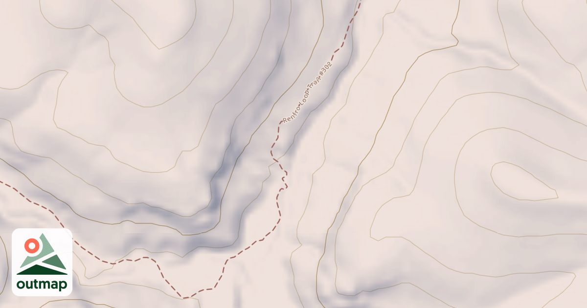 Map of Renfro Loop