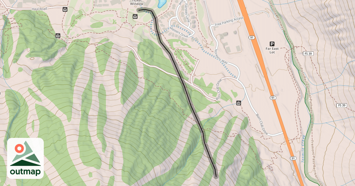 Map of Bee Traverse