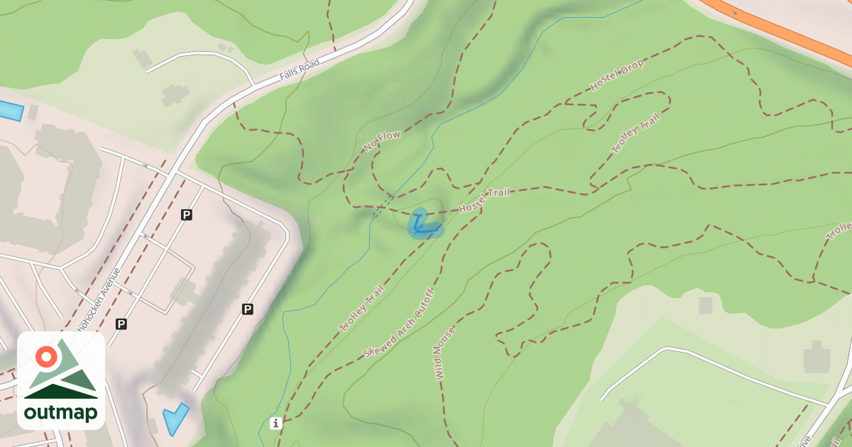 Map of North Chamounix Connectors