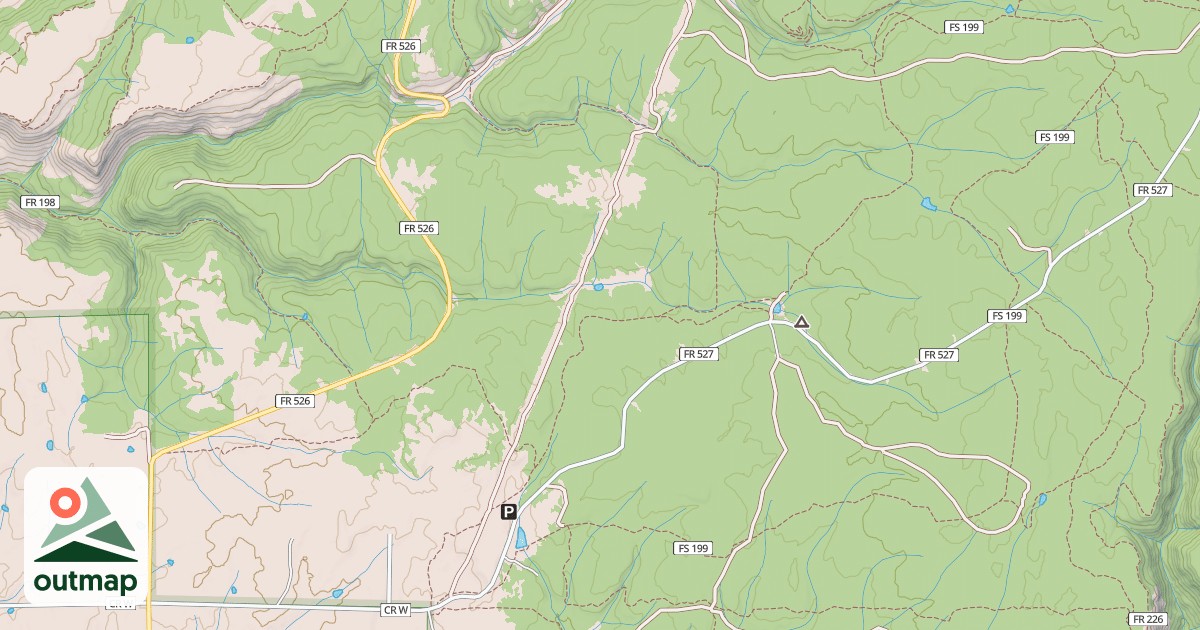 Map of POWERLINE