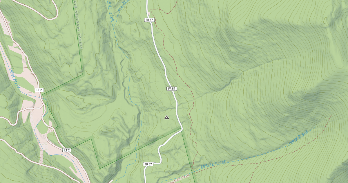 Map preview of Furnace Brook Alternate