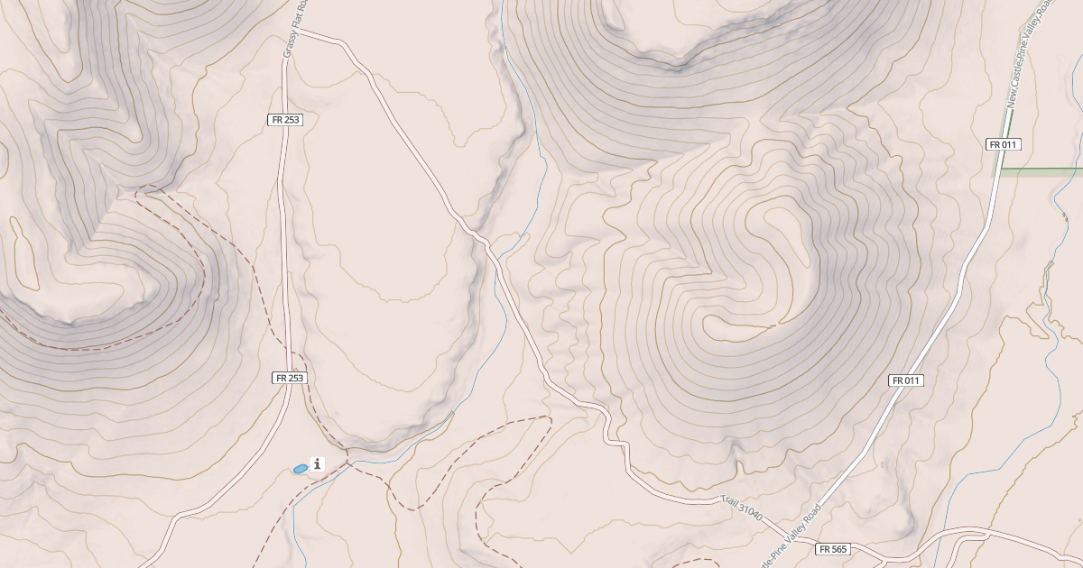 Map preview of Grass Valley Atv Trail