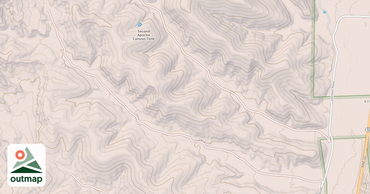 Map of 4033 B