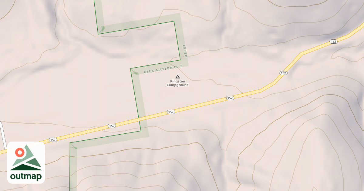Map of KINGSTON CG
