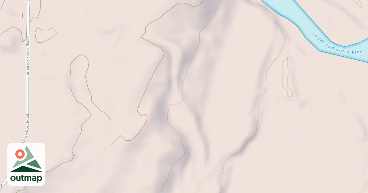 Map of Pine Riders Trail: St. Croix State Forest