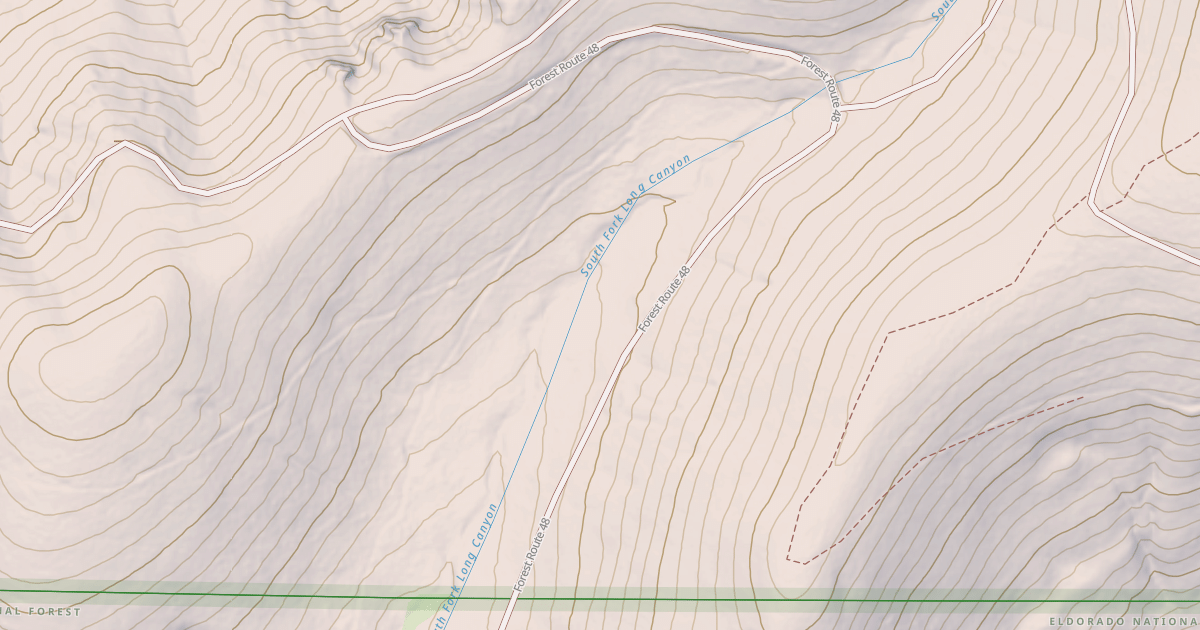 Map preview of CHIPMUNK RIDGE