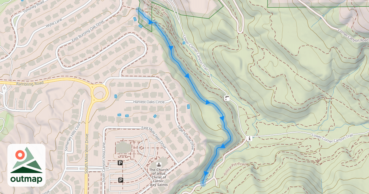 Map of Creek View Trail