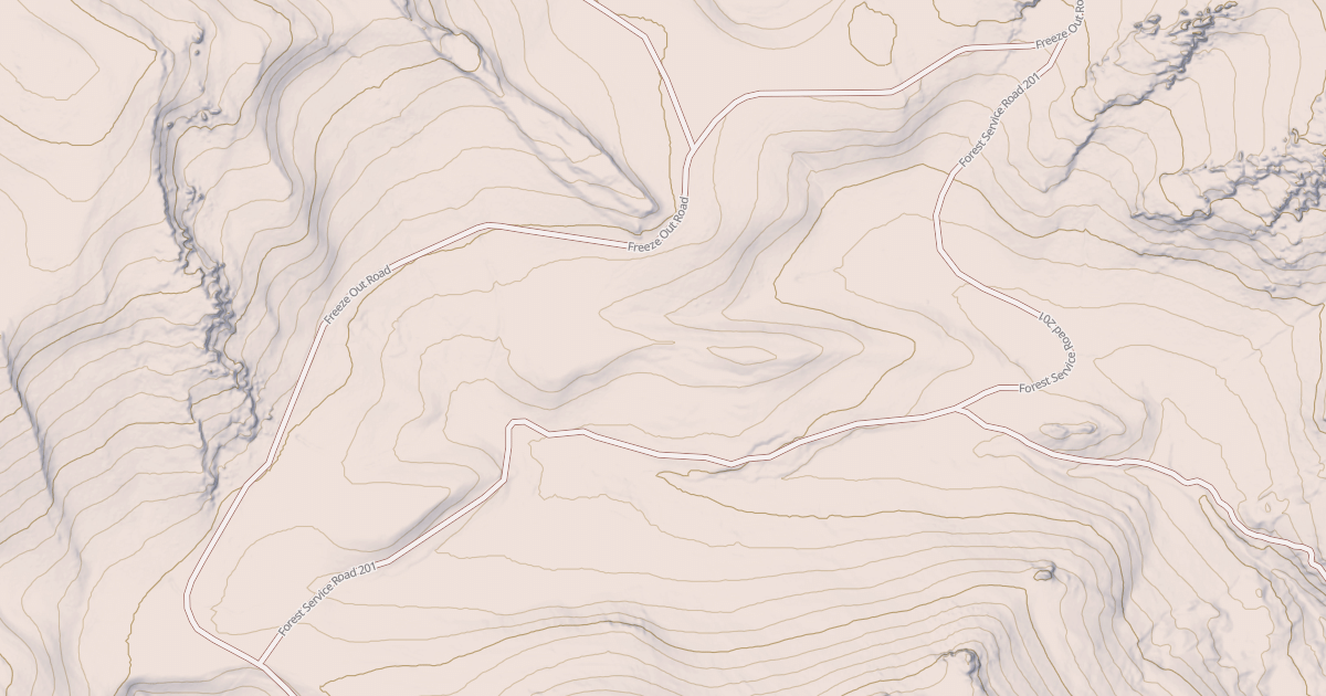 Map preview of MIDDLE SHEEP CREEK