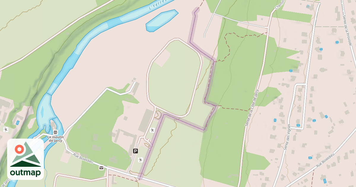 Map of Chemin de Boieldieu