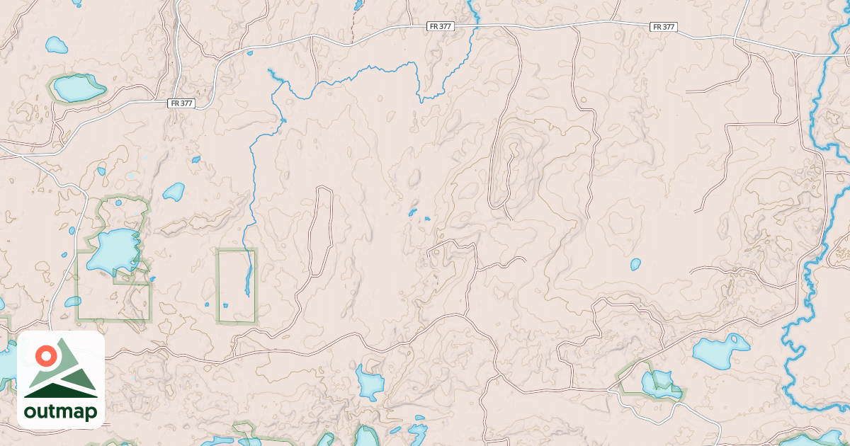 Map of KELLY LAKE