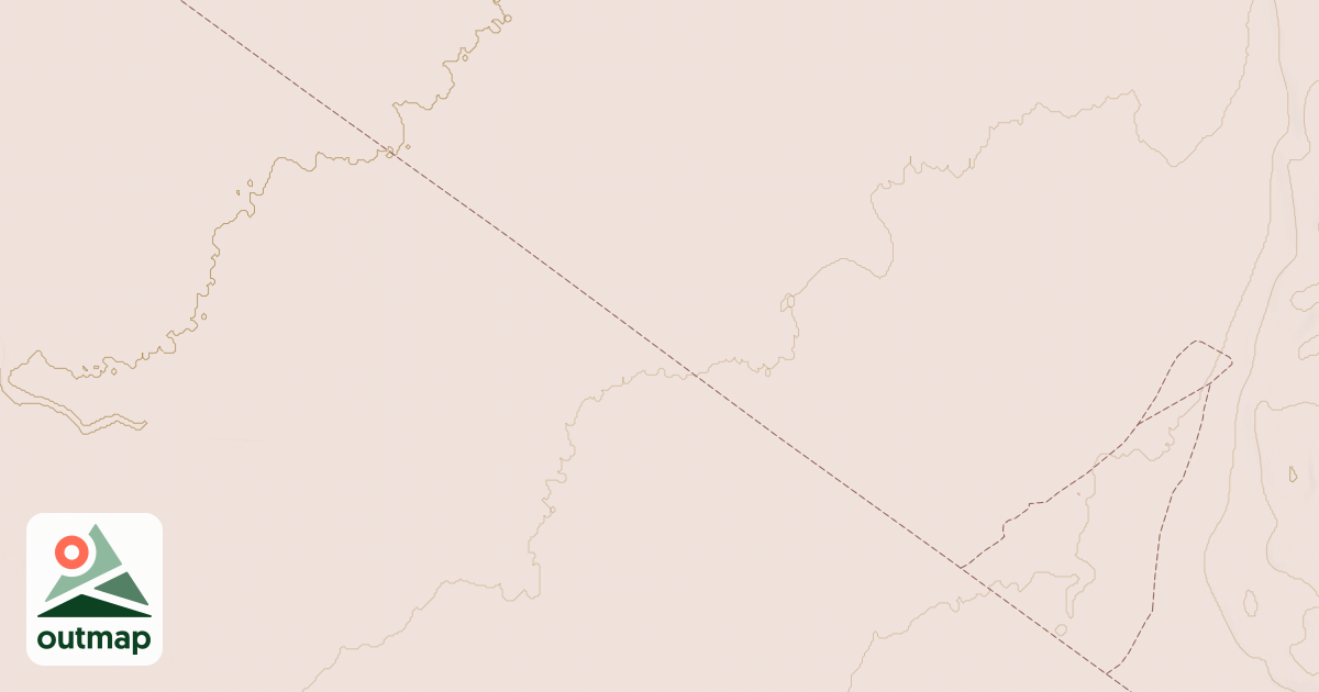 Map of Iditarod National Historic Trail