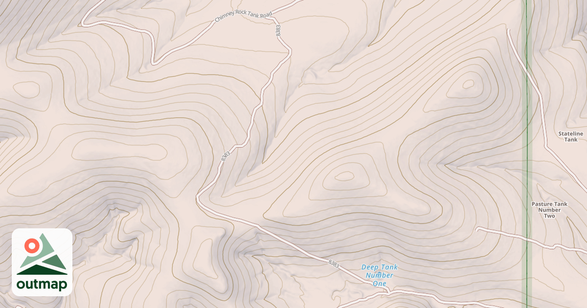 Map of USFS National Forest System Roads {8EABC636-E23D-4822-9930-0CDFB7A8C3B1}