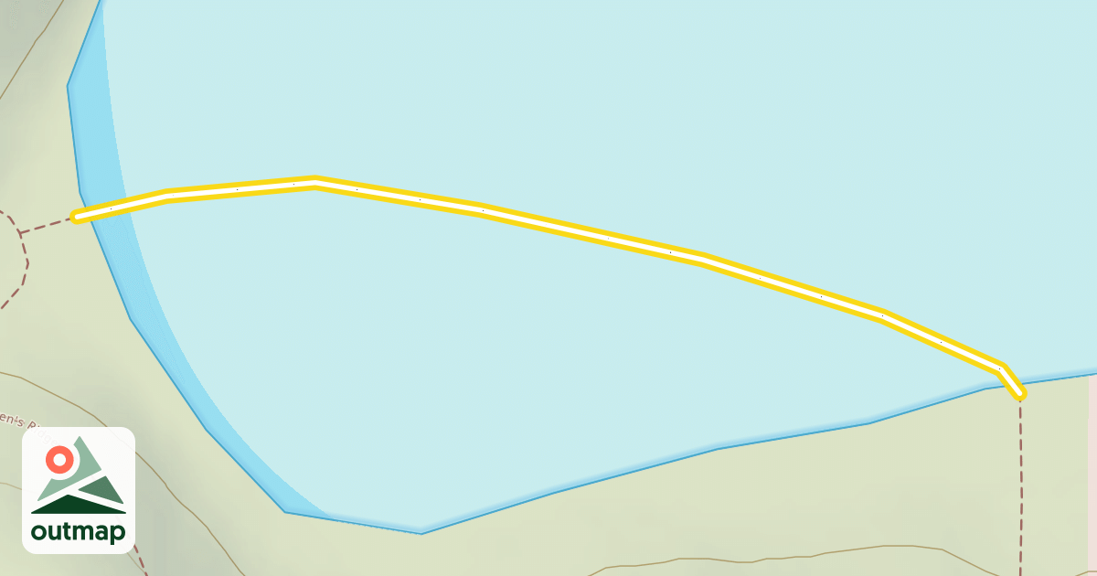 Map of Edmonds Lake 7.5k Winter Trail