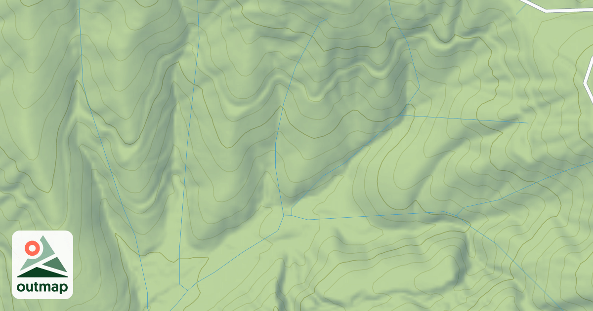 Map of FRENCH CRK SPUR A