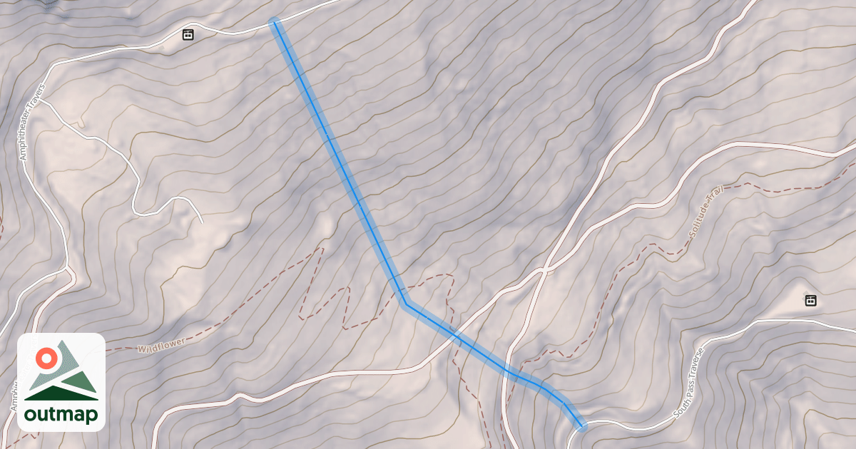 Map of Sleeping Indian