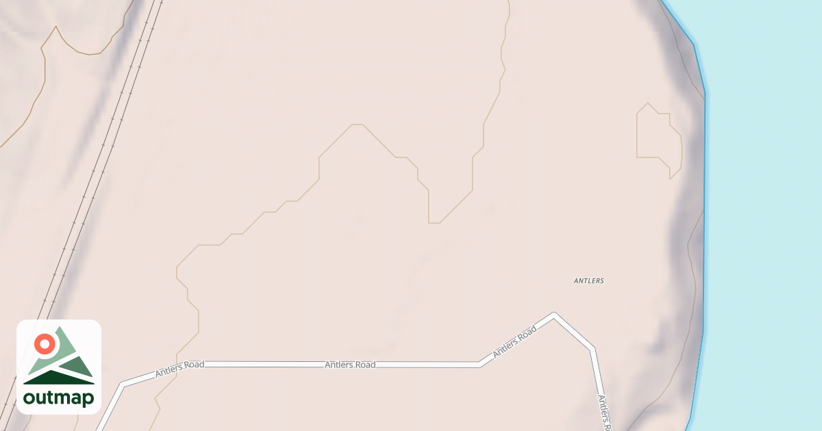 Map of ANTLERS RV WEST LOOP