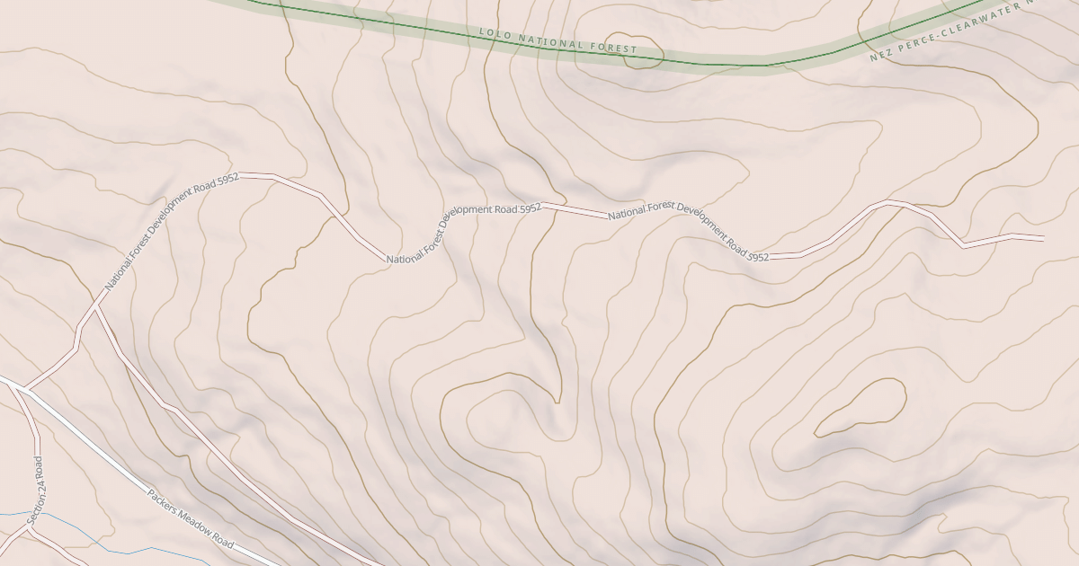 Map preview of E Frk-Lst Park Snowmo Tr# 2