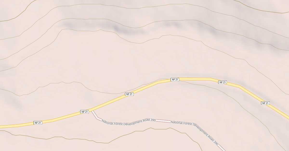 Map preview of USFS National Forest System Roads {E33AEEAE-9039-4AEA-9665-85C316DC42C0}