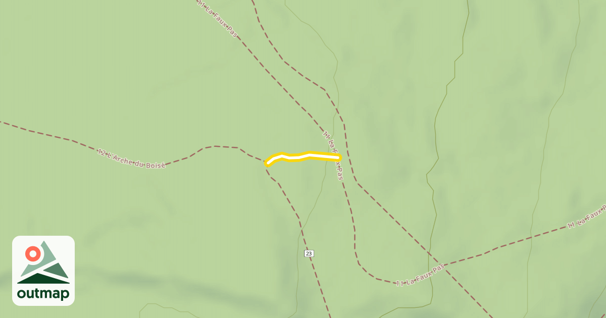 Map of 23 La Basse Amazone