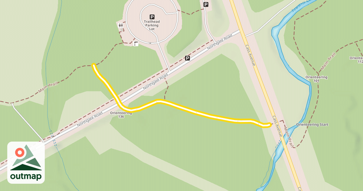 Map of Main Trail