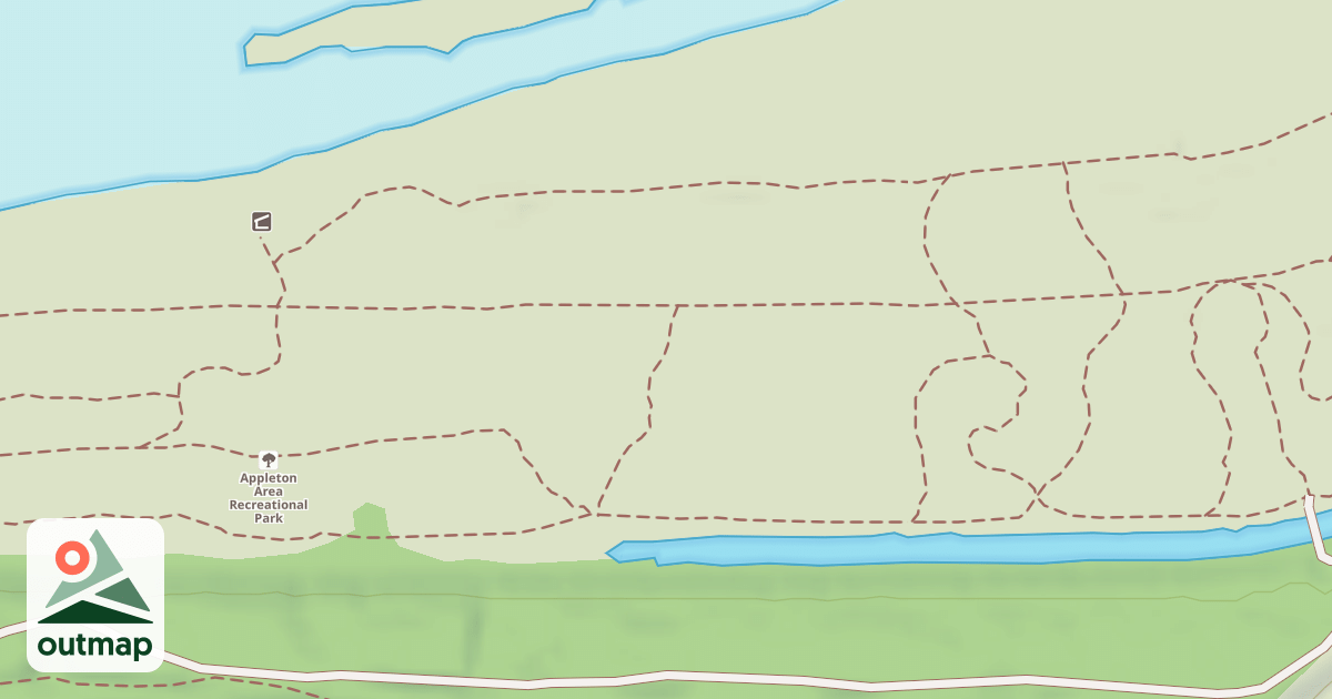 Map of Appleton Area Recreational Park