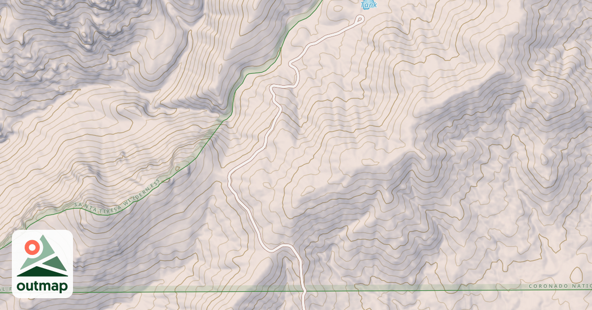 Map of DEVIL TANK