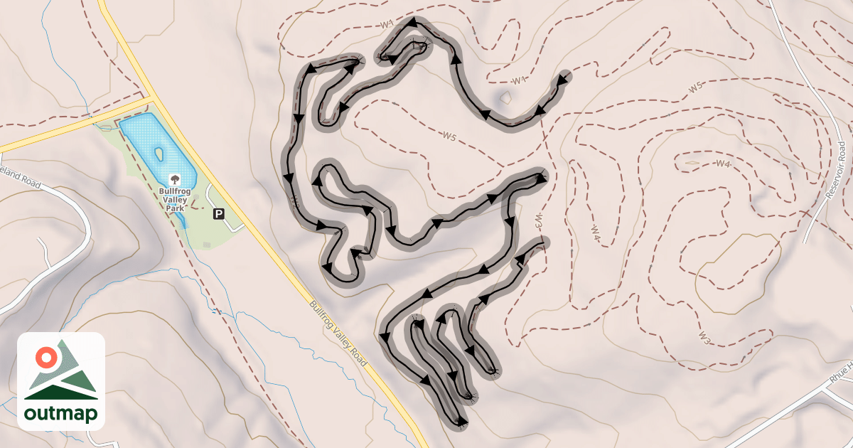 Map of W3
