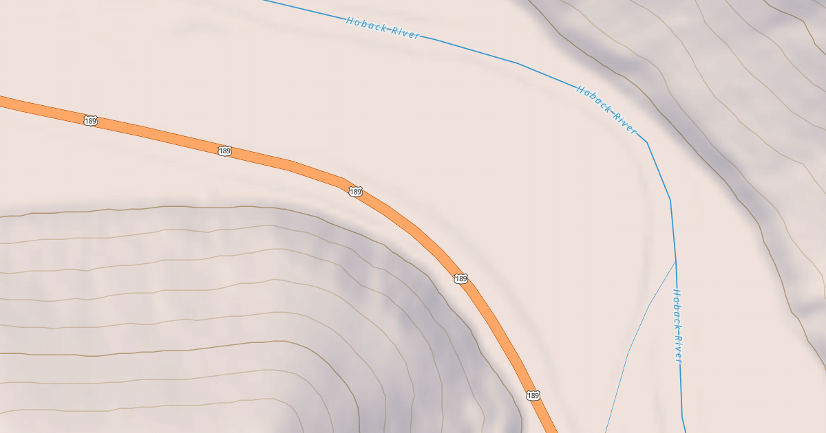 Map preview of HOBACK RIVER DISP REC SITES