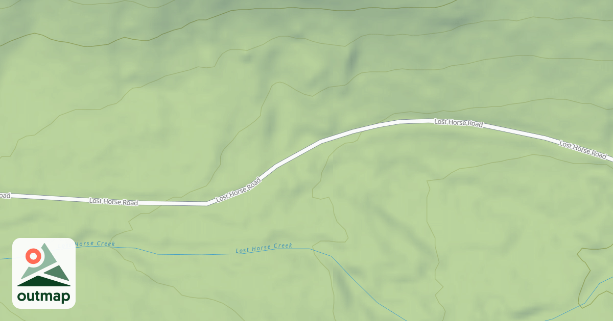 Map of (FDR) LOST HORSE