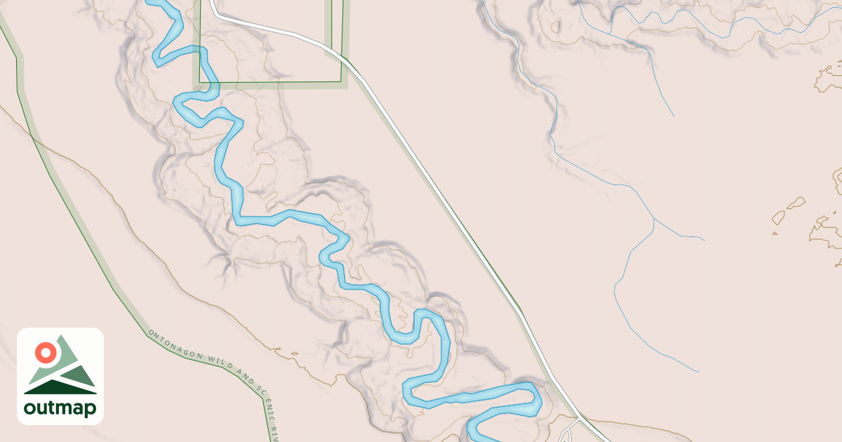 Map of FDR1100